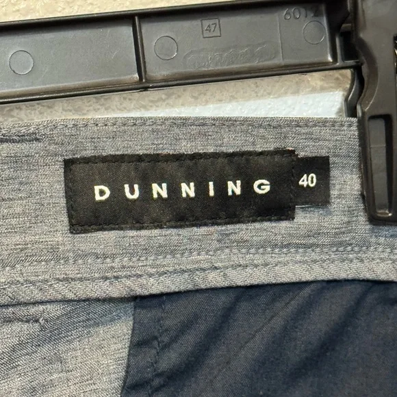 Dunning Golf Performance Gray Flat Front Shorts with Modern Classic Cut Men’s 40 - Picture 5 of 9